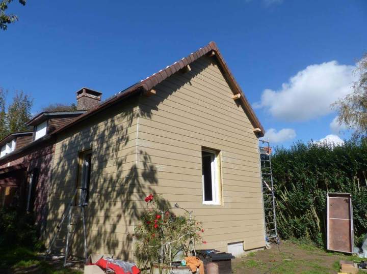 Construction ossature bois Le Havre