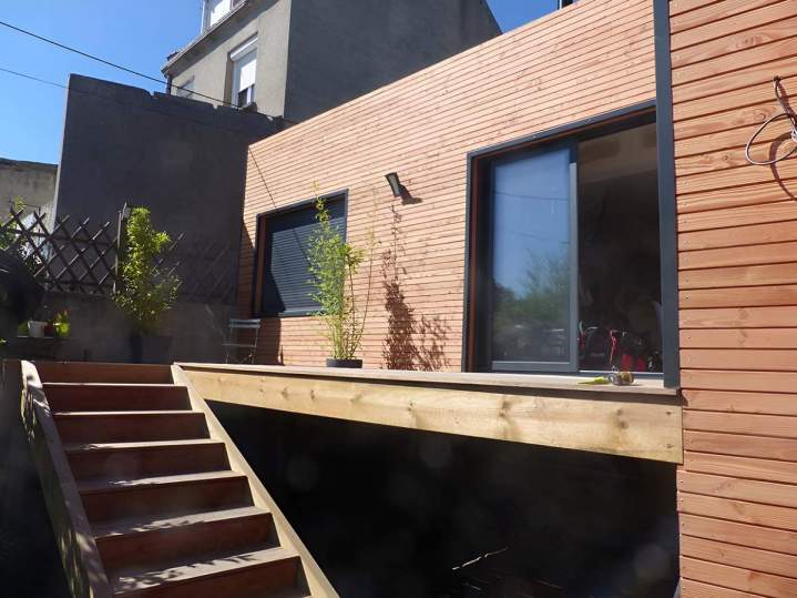 Terrasse en bois Le Havre